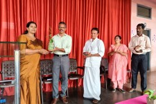2023-24 Events > Paristhithi Dhinam 2023 - Handing over saplings